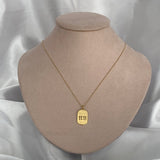 Collar Placa 11:11